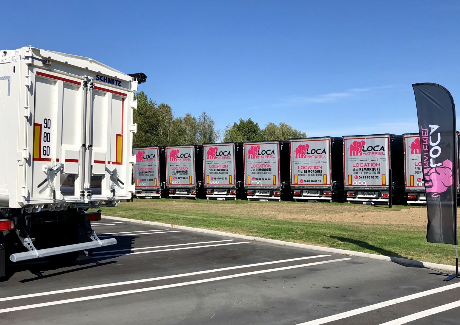 Service de location et de vente de semi-remorques Loca Matériel